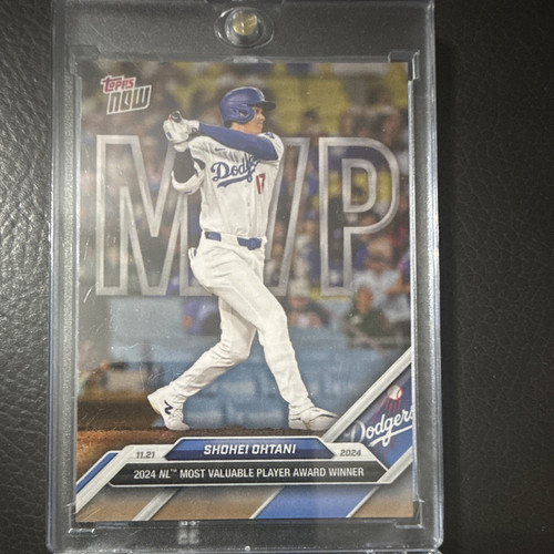 Topps 2024 Topps Now Shohei Ohtani Los Angeles Dodgers MVP Off-Season #OS-6