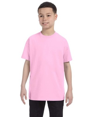 2 Pack Of Gildan G500B Youth Solid Heavy Cotton Tee Plain Blank Casual T-Shirt