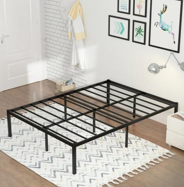 Height Simple Metal Bed Frame Steel Us