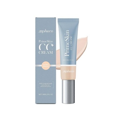 Zephoco CC Cream Ivory White Light On The Face Without Look Heavy 30ml
