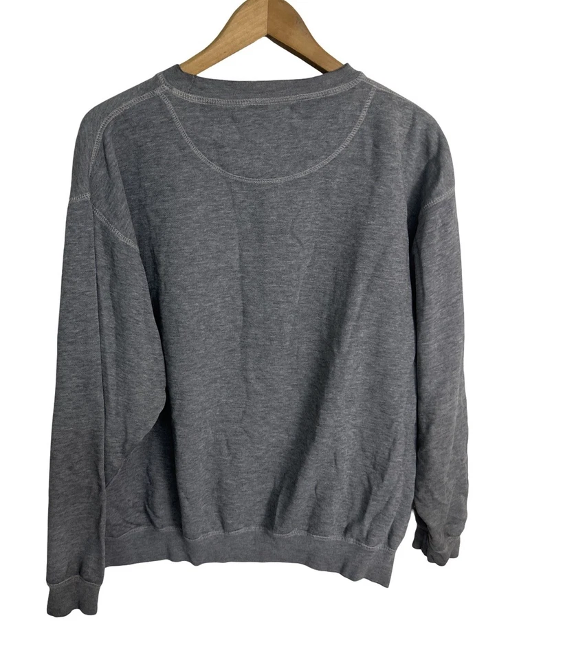 Винтажная мужская толстовка Matco Tools Racing с серым круглым вырезом размер большой - Изображение 3 из 4