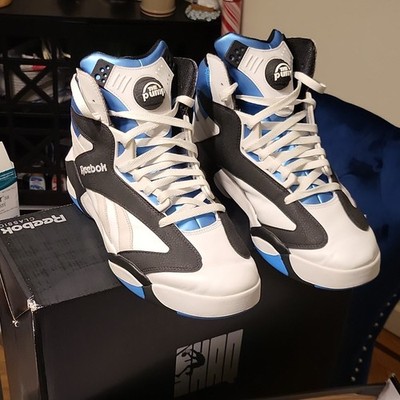 Reebok Shaq Attaq Pump Orlando Magic White/Black/Blue GX3881 2022 Sneaker
