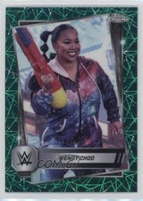 2025 Topps Chrome WWE Teal Laser Refractor /175 Wendy Choo #125 0nr3