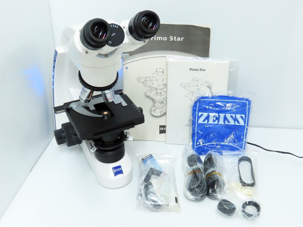 Carl Zeiss Primo Star Microscope Objectives Excellent Condition