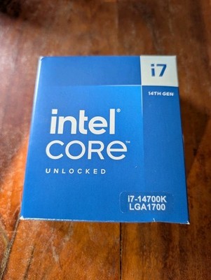 Intel Core i7-14700K 3.4GHz 20-Core 28-Thread CPU LGA 1700 BRAND NEW SEALED