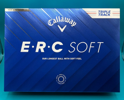 Callaway ERC Soft Triple Track Golf Balls - White