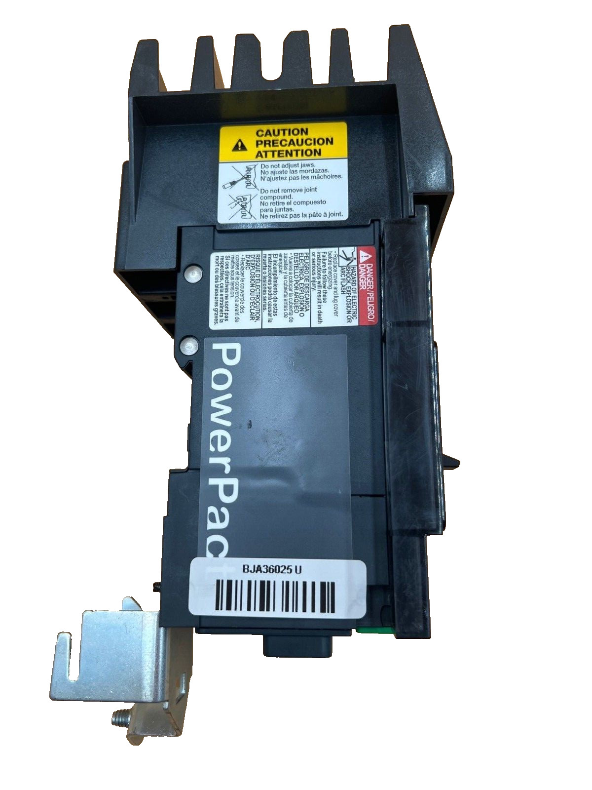 Square D BJA36025 I-Line Circuit Breaker 25A 480V 3P BJA 25 Amp 3 Pole PowerPact
