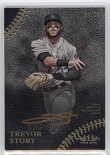 2018 Topps Tier One Prime Performers Bronze Ink 4/25 Trevor Story Auto 6fs