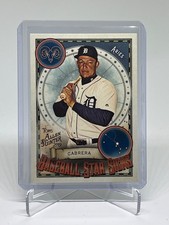 2019 Topps Allen & Ginter Miguel Cabrera #BSS-9 Baseball Star Signs Tigers