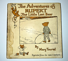 Scarce 1921 Rupert The Little Lost Bear Mary Tourtel 1st Nelson Ed Daily Express