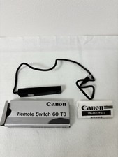 As-Is CANON REMOTE SWITCH 60-T3 Instructions