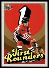 2025-26 UD Chicago Blackhawks Centennial First Rounders Grant Mulvey #FR-1