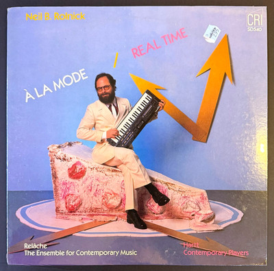 NEIL B. ROLNICK À La Mode/Real Time SEALED 1987 VINYL LP Electronic