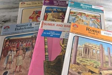 Social Studies from Milliken History Books Color Transparencies Grades 7-12 VNTG