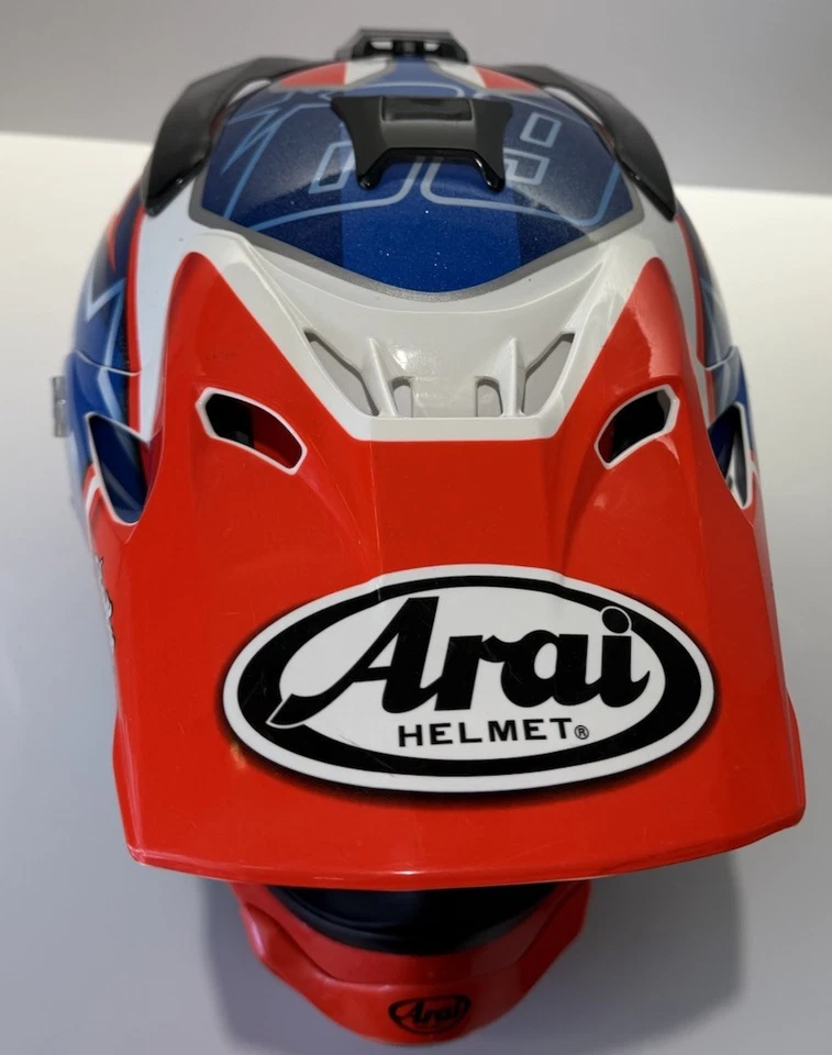 Casco usado ARAI VX-Pro4 Nicky 7 Hayden Kentucky niño artículo de coleccionista para hombre M Foto 4 de 4