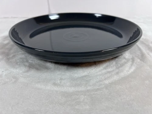 Fiestaware Coupe Dinner Bowl Plate Slate Grey 1” Deep 10 3/8” Serving Platter