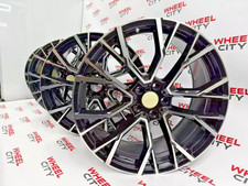 22" Inch BMW 809m Style Black Polished Alloys X5, X6, F15, F16 5X120