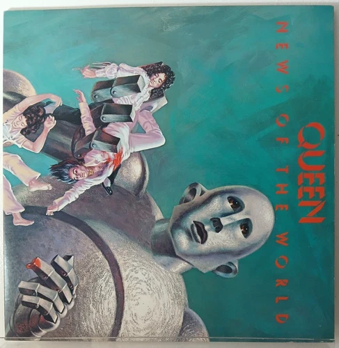 QUEEN NEWS OF THE WORLD 1ST PRESSING VG+/NM VINYL