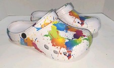 Garden Clogs Women's Tie-dye Pattern Slip On Lightweight Size 9-10 NWOT