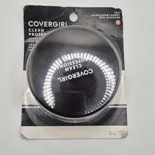New Covergirl Clean Professional Loose Powder 120 Translucent Honey Makeup Set  