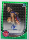 2025-26 Bowman Chrome Chaz Lanier Green Geometric RC Auto 79/99 #BCA-CL (KH2)