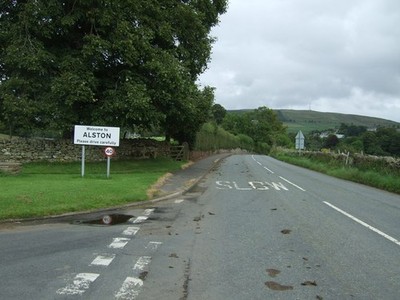 Photo 6x4 Entering Alston Alston/NY7146 Looking north east on the A686. c2017