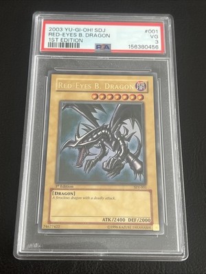 Red-Eyes B. Dragon SDJ-001 Starter Deck: Joey 1st Edition for sale