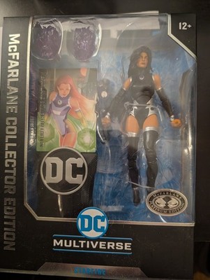 McFarlane DC Multiverse Collector Edition Starfire Platinum Chase Blackfire