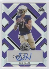 2022 Leaf Metal Draft Purple Prismatic 12/25 Sam Huard #BA-SH2 Auto 0m0g
