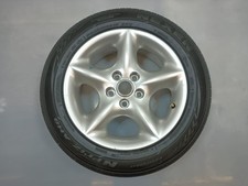 97-02 Oem Jaguar Xk8 8j1733 Factory Alloy Wheel Rim Silver Spare Tire