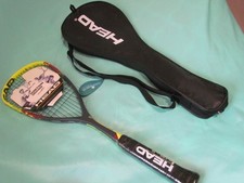 New Head Ignition 145 Innegra Team Series Squash Racket With Carrying Cover