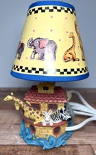 Noahs Ark Decorative Table Lamp Childrens Room Nursery Lighting