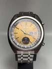 Vintage 1977 Men's Seiko "Bruce Lee" Automatic Chronograph Watch 6139 - Working
