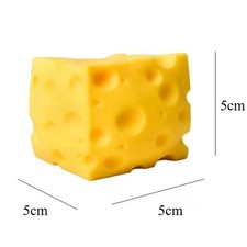Extra Large Squishy Cheese Block Stress Relief Squeeze Toy Gifts