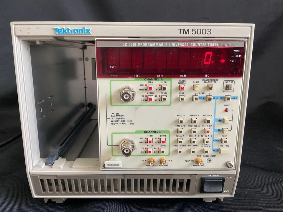 TEKTRONIX DC 5010 PROGRAMMIERBARE UNIVERSAL ZÄHLER ZEITSCHALTUHR STECKBAR - Bild 1 von 1