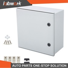 Labwork 16x16x8" NEMA 3X IP65 Fiberglass Enclosure, Weatherproof Electrical Box