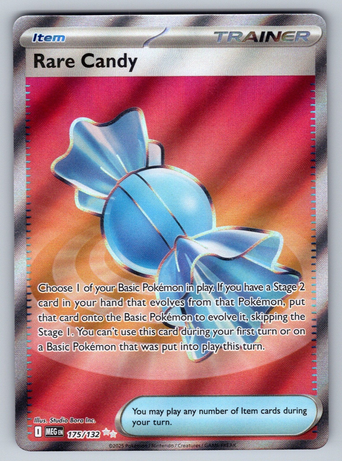 Rare Candy - Holo Ultra Rare ME01: Mega Evolution 175/132 NM