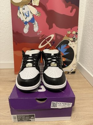 Nike Supreme x Dunk SB Low Black Stars US10.5 DSWT