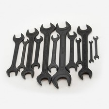 Heyco Metric 6-32mm Open End Wrench Set 12 Pieces