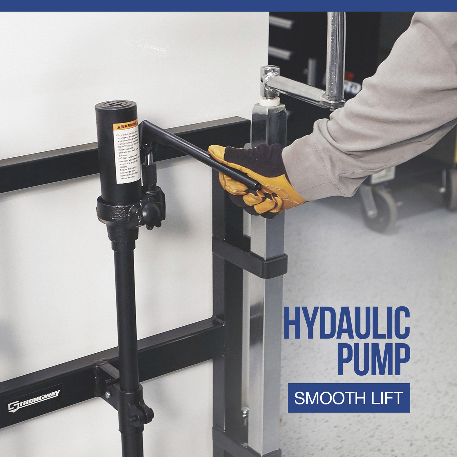 Strongway Hydraulic Furniture Mover Set, 3960-Lb. Capacity, 10in. Lift