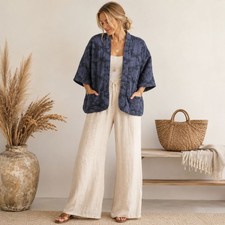 Universal Thread Floral Quilted Kimono Jacket...