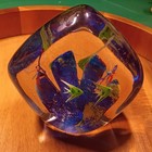 Muranostyle SDS SeapootGroup Art GlassFish Paperweight Appx 5in Tal 5 Wid 4pound — photo 4
