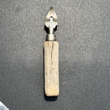 Vintage Edlund Co 6 Inch Can Opener Wood Handle