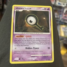 UNOWN [Q] 49/100 UNCOMMON MAJESTIC DAWN POKEMON MP on eBay