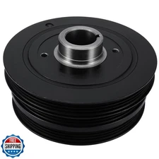 AULINK 594-201 Harmonic Balancer Crankshaft Pulley (3.4L V6) Compatible with 