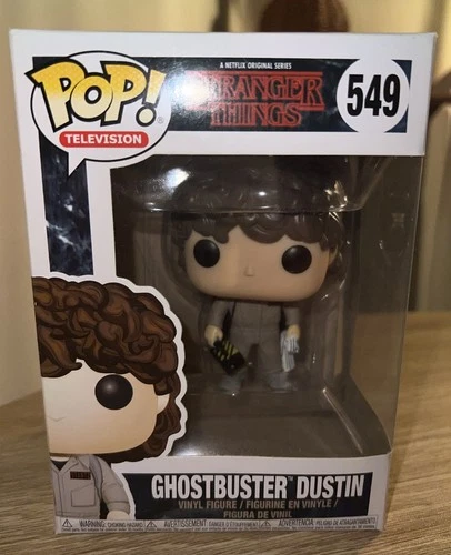 Funko Pop! Vinyl: Stranger Things - Dustin Henderson (Ghostbusters) #549