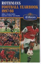 Rothmans Football Year Book 1997-98 Paperback Book The Cheap Fast Free Post