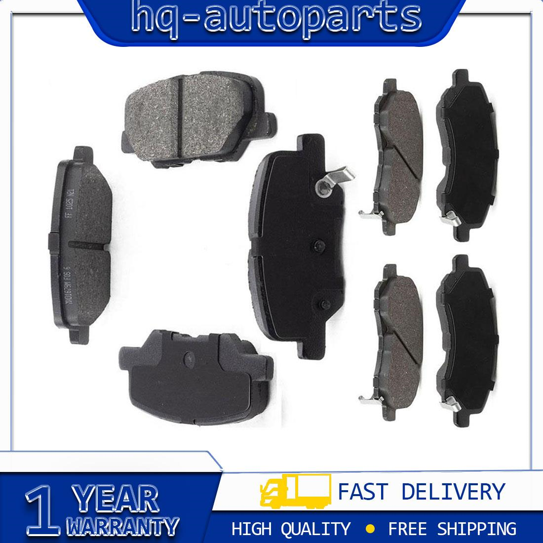 2014-2015 Mitsubishi ASX Front & Rear Disc Brake Pads