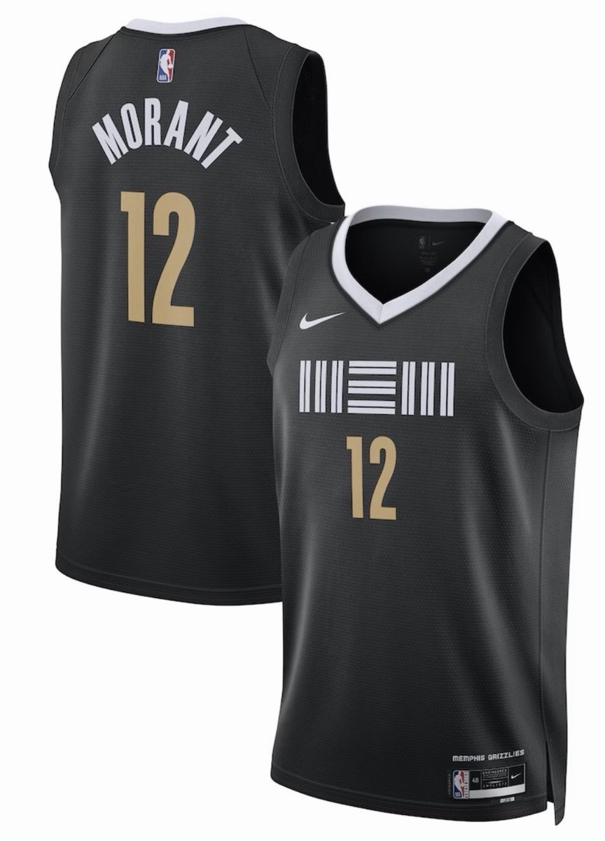 Nike Memphis Grizzlies Ja Morant City Edition Swingman Jersey Sz L