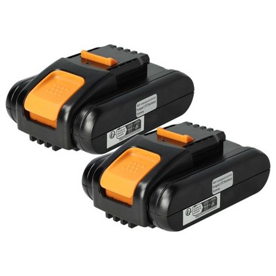 2x Akku für Worx WG150 RW9161 WG151.5 WG151 H3 WX390 WG151E H3 WX390E 2Ah 20V